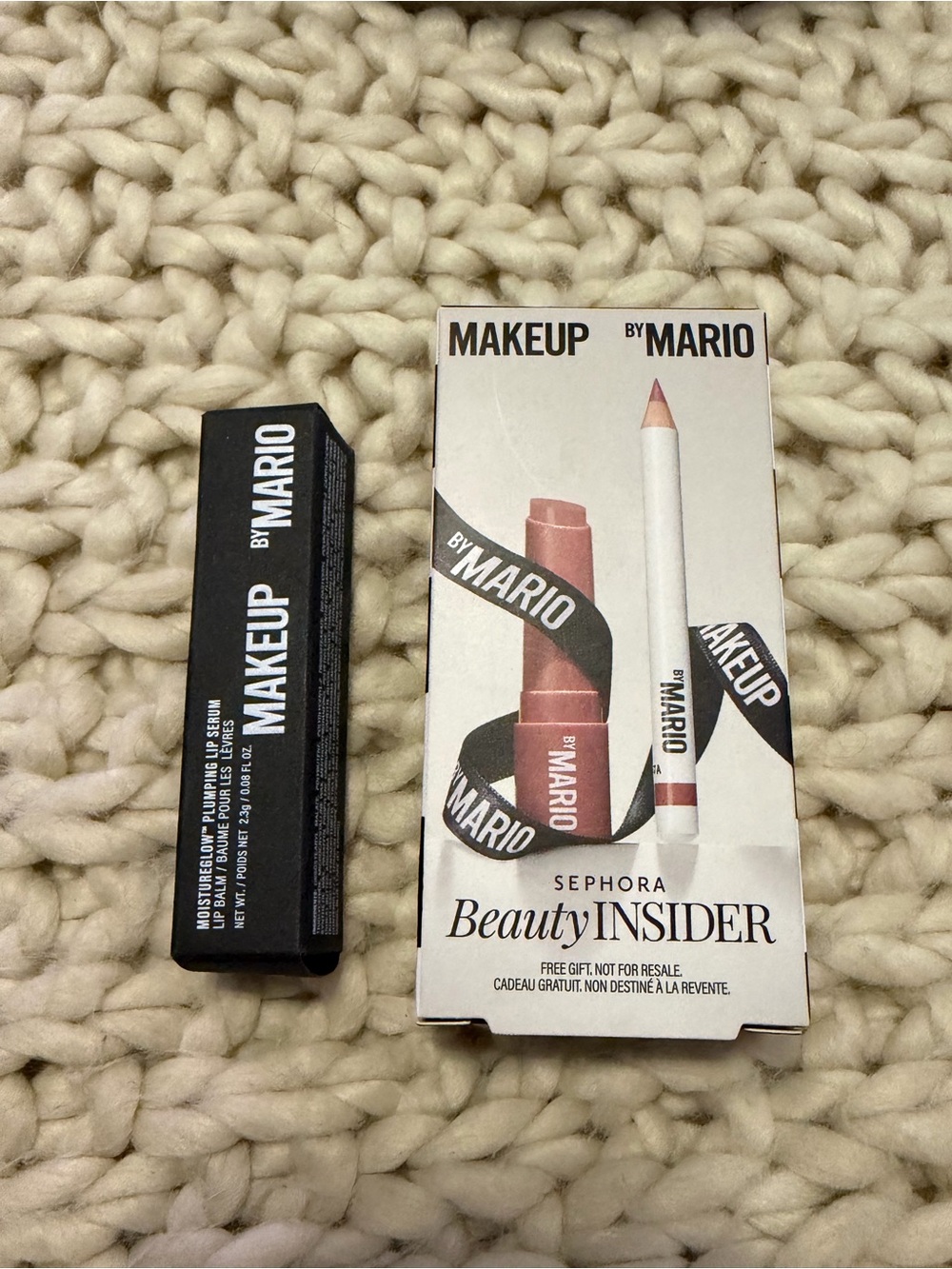 MAKEUP BY MARIO Lip Duo in rosewood rose glow Mauve plumping lip serum lip liner